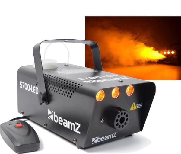 BeamZ S700-LED Rökmaskin med Eld-effekt