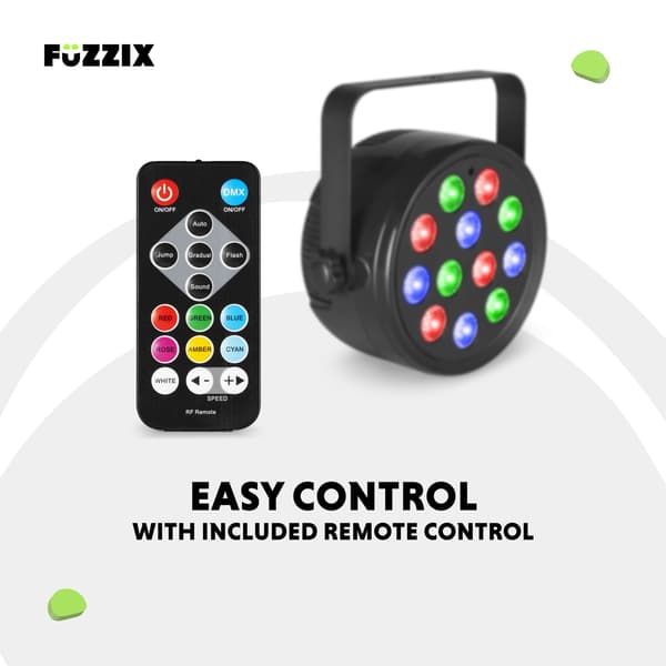 Fuzzix PLF12 Party Par RGB DMX
