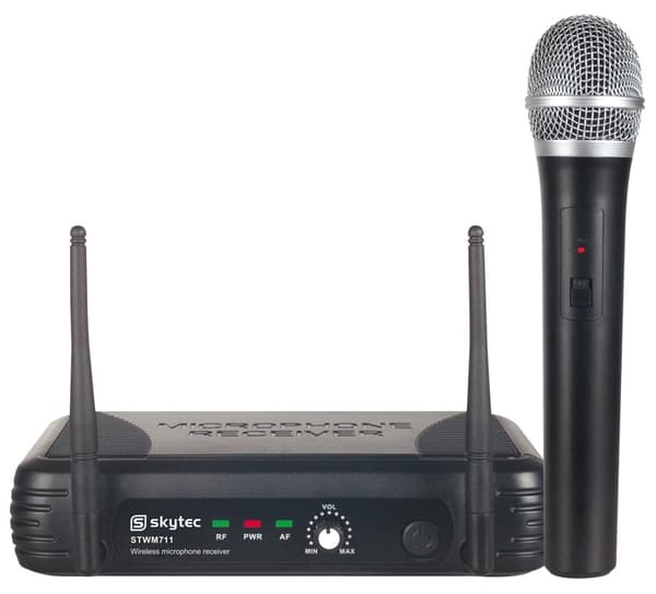 Vonyx STWM711 trådlöst mikrofonsystem VHF 1kanal