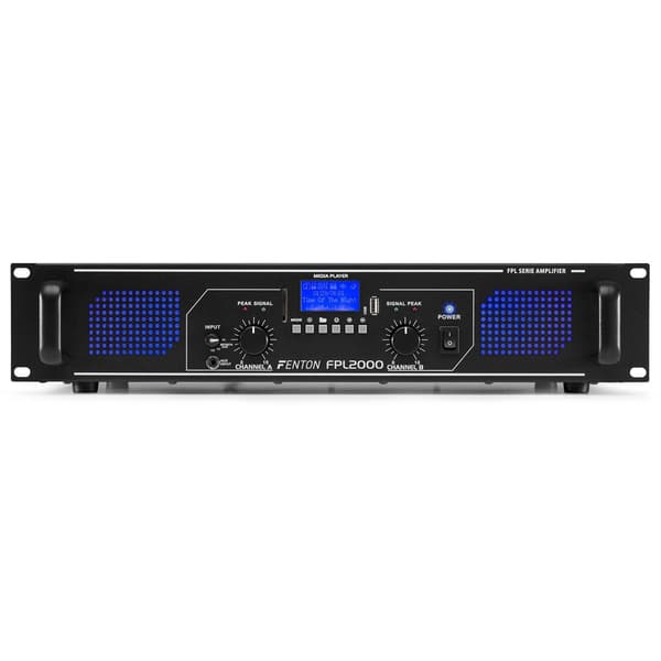 Fenton FPL2000 Digital förstärkare BT MP3 LED EQ