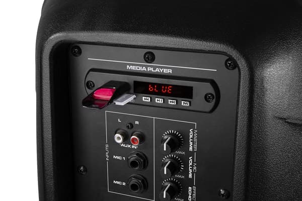 Vonyx VPS082A Aktivt högtalarset, 8", LED