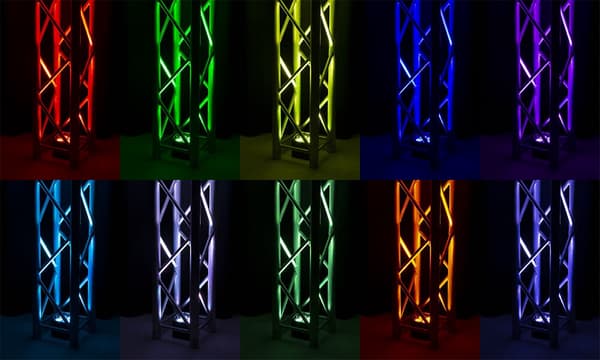 BBP90 Batteri uplight 4X4W LED dekor, design