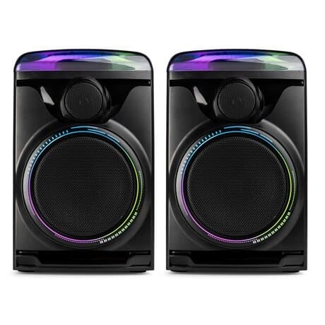 Fenton Track 2.0 Amplified Speaker Set with LED Black