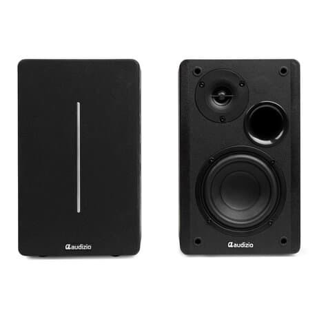 Audizio KS01B Active Bookshelf Speaker Set 120W BT Black