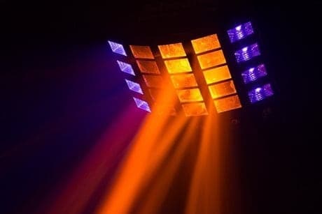 BeamZ LED Gobo Derby 21x3W RGBA Strobe UV