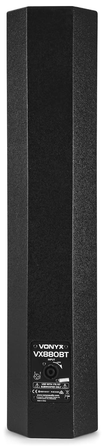 Vonyx VX880BT 2.1 Aktiv system, 15" bas+2 topp