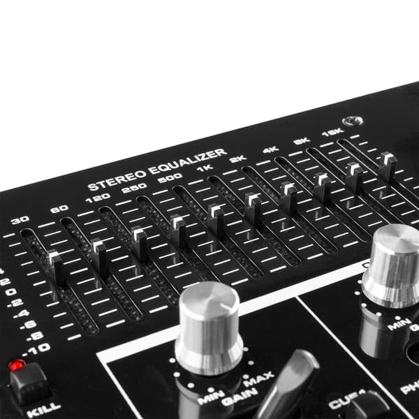 SkyTec STM-3007 6kanals mixer LED, MP3, BT ,