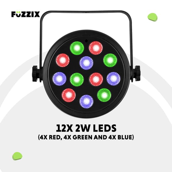Fuzzix PLF12 Party Par RGB DMX
