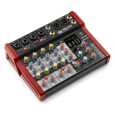 Power Dynamics PDM-Y601 mixer - 6-kanals mixerbord med Bluetooth