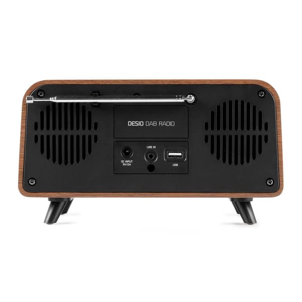 Audizio Desio DAB Radio – Mörk trä