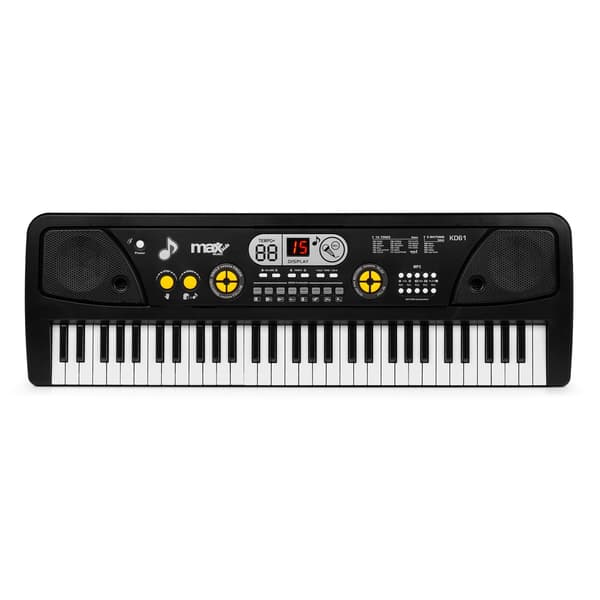 Max KD61 Elektroniskt Keyboard 61 Tangenter med Batteri