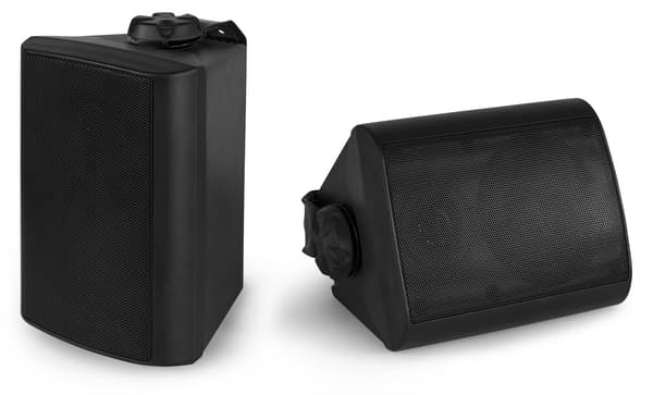 Power Dynamics BGO40V Högtalarset, 4", 100W Peak effekt IP56, svart