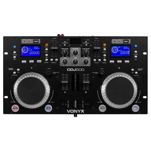 Vonyx CDJ500 Dubbel CD/MP3/USB/BT Förstärkare.S