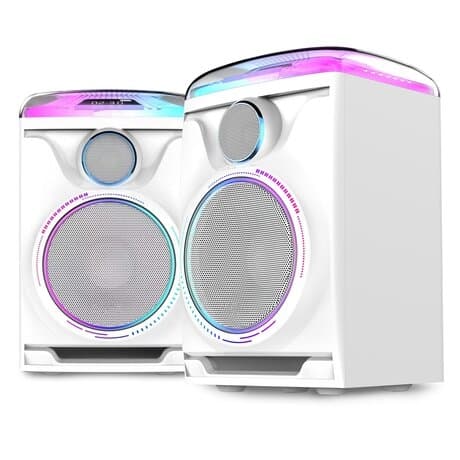 Fenton Track 2.0 Amplified Speaker Set with LED White
