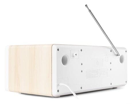 Audizio PRATO Allt i ett system CD, DAB+, Vit