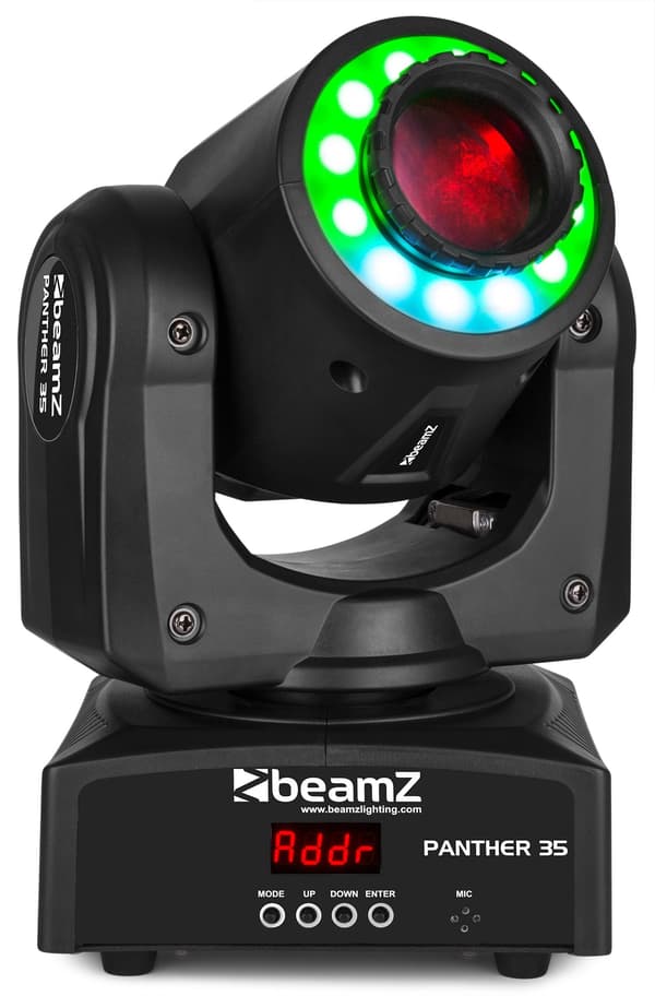 BeamZ Panther 35 Led Spot Moving Head+ring