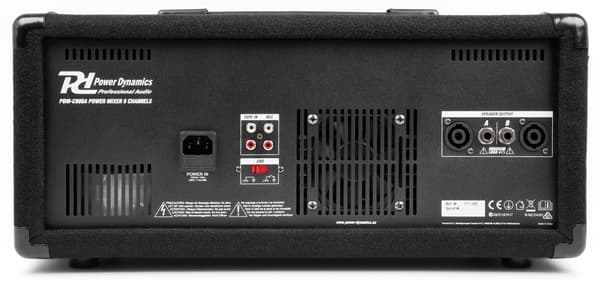Power Dynamics PDM-C805A 8-kannals mixer med förstärkare