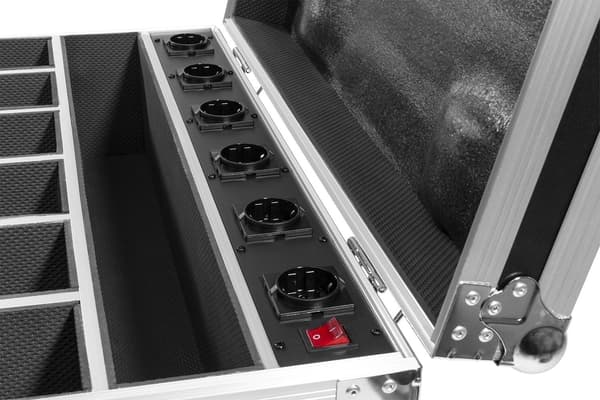 Beamz   FCC12 FlightCase för 6x BBB612
