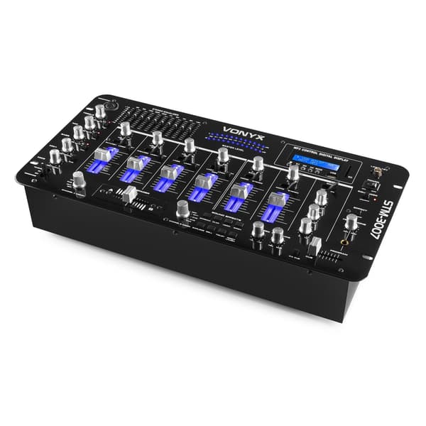 SkyTec STM-3007 6kanals mixer LED, MP3, BT ,
