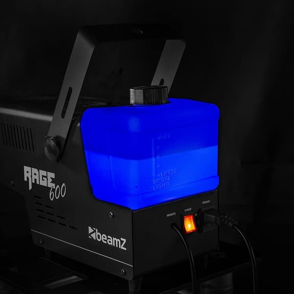 BeamZ RAGE600 rökmaskin med 5 liter rökvätska