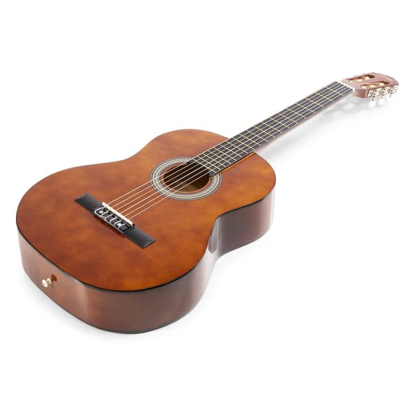 MAX SoloArt klassisk akustisk gitarr (39") Startset - Brun (trä)