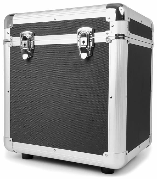 Power Dynamics RC100 12" Vinyl Skivcase, svart