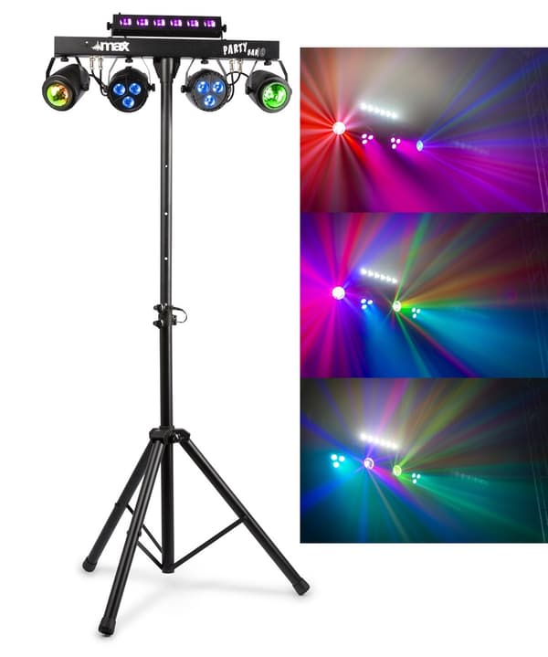 MAX PartyBar10 2xJellym.2xPAR3LED 6xLED