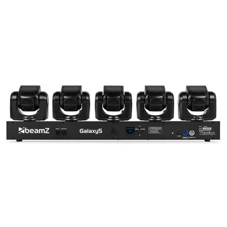 beamZ Galaxy5 Moving Head Bar 5x40W