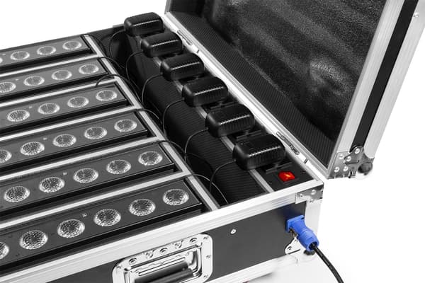 Beamz   FCC12 FlightCase för 6x BBB612