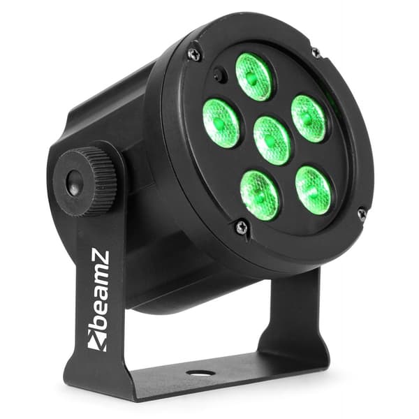 4-pack BeamZ SlimPar30  6 x 3W 3in1 RGB