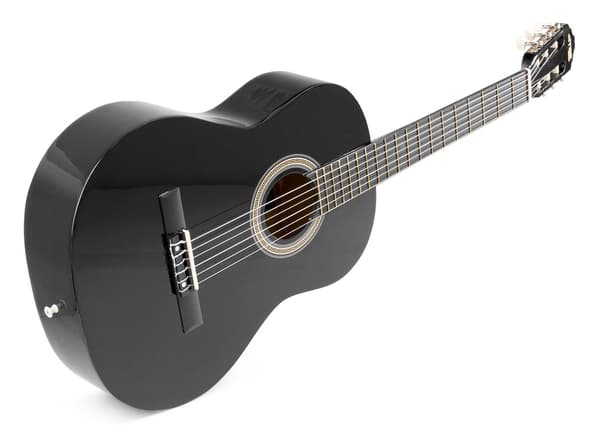 MAXMusic SoloArt Klassik gitarr set, svart