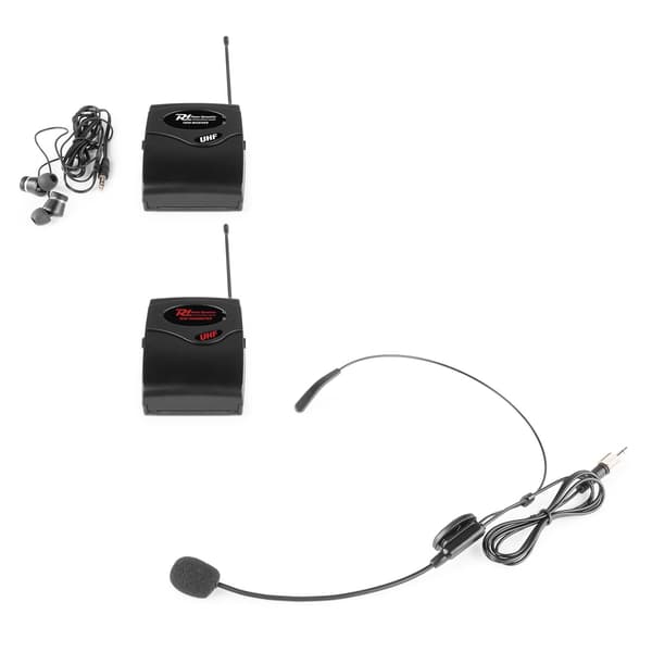 Power Dynamics TG40 tourguide system - sändare och mottagare - 50 meter - UHF