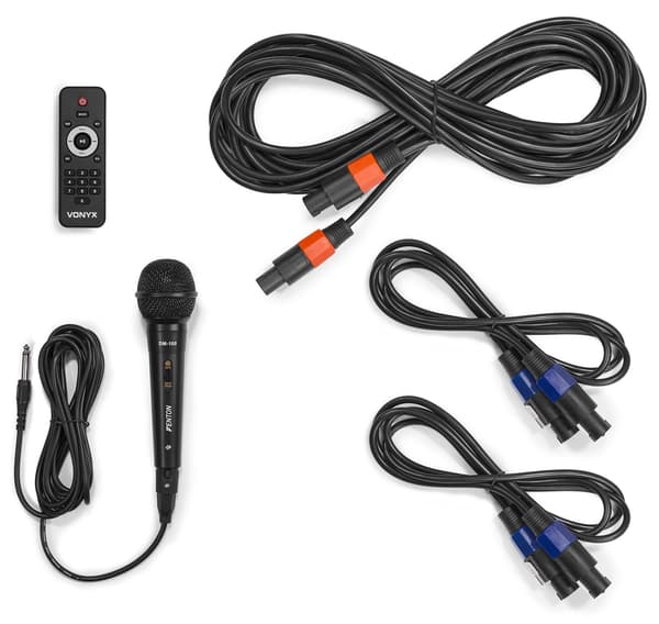 Vonyx VX1050BT 2+2 Aktivt system 2x12"bas+topp