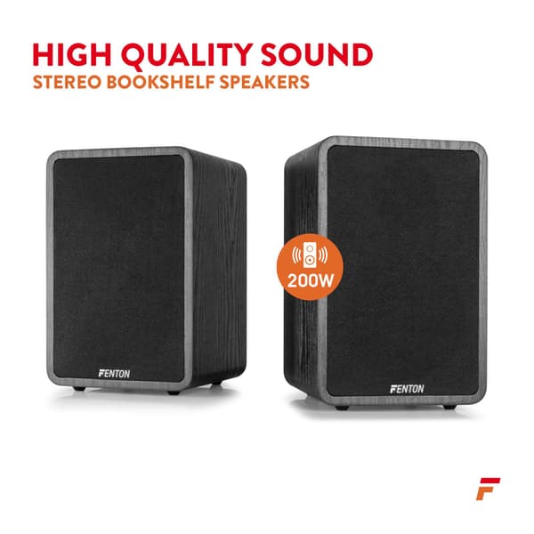 Fenton SHFB65 hifi högtalare - 6,5'' - 200W Peak effekt