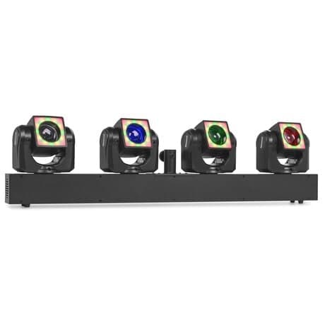 beamZ ShowBar GO Shine med 4 Moving Heads