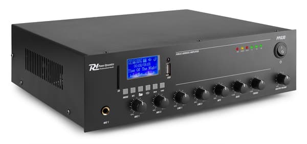 Power Dynamics PPA30 100V Mixer, Förstärkare, 30W BT