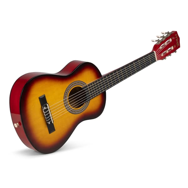 Max  SoloArt barngitarr Junior 1/4 Klassisk Gitarrpaket Sunburst