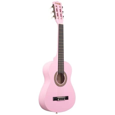 Max SoloArt Junior 1/4 Klassisk Gitarrpaket – Rosa