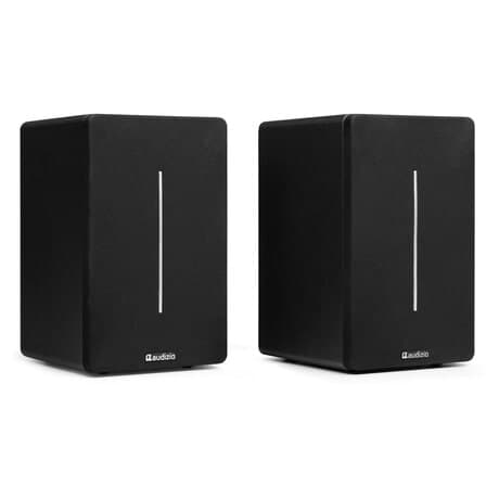 Audizio KS01B Active Bookshelf Speaker Set 120W BT Black