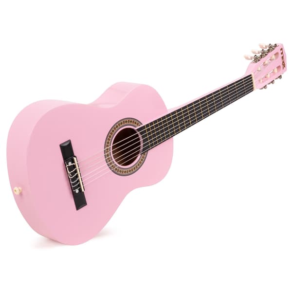 Max SoloArt Junior 1/4 Klassisk Gitarrpaket – Rosa