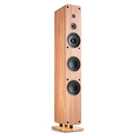Audizio ARCO Active Tower Speaker Light Wood