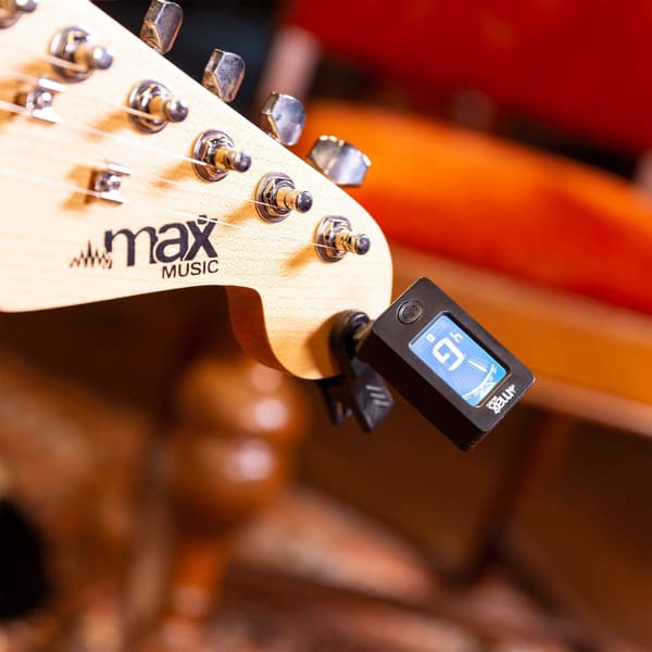 MAXMusic GigKit Elektrisk gitarr set, svart