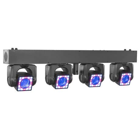 beamZ ShowBar GO Shine med 4 Moving Heads