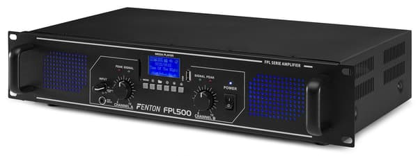 Fenton FPL500 Digital förstärkare BT MP3 LED EQ
