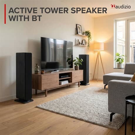 Audizio ARCO Active Tower Speaker Black