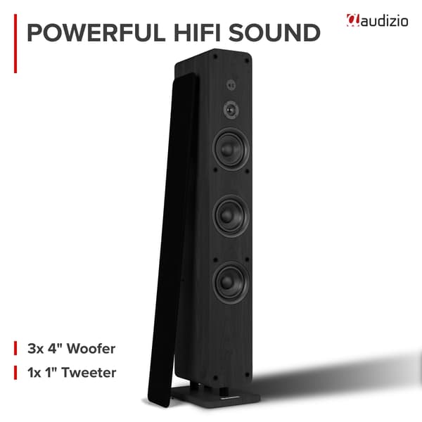 Audizio ARCO Active Tower Speaker Black