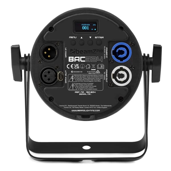 beamZ Pro BAC324 LED ProPar RGBWA-UV