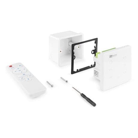 Powerline A50W 2 x 20W Förstärkare, BT, Vit
