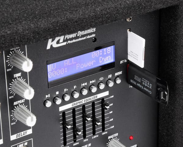 Power Dynamics PDM-C805A 8-kannals mixer med förstärkare