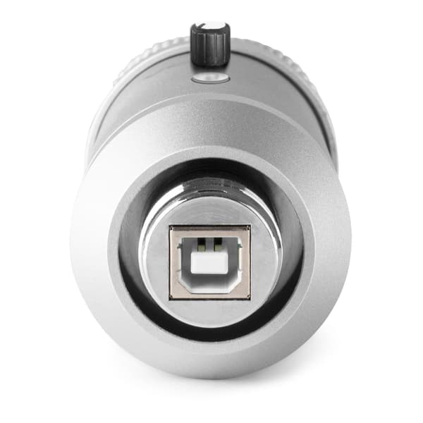 Vonyx CM320S USB Studiomikrofon med bordsställ - Titanium